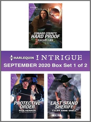 cover image of Harlequin Intrigue September 2020--Box Set 1 of 2